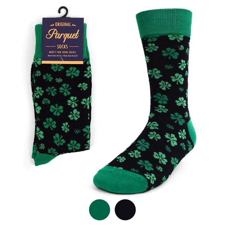 Clover Novelty Socks - Sjove Strømper - Herre Strømper fra Parquet hos The Prince Webshop