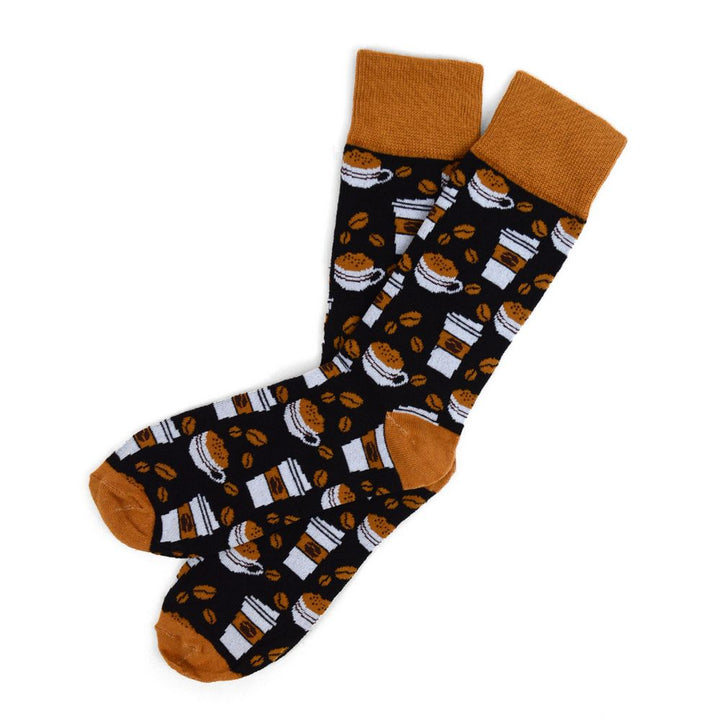 Coffee Cup Novelty Socks - Sjove Strømper - Herre Strømper fra Parquet hos The Prince Webshop