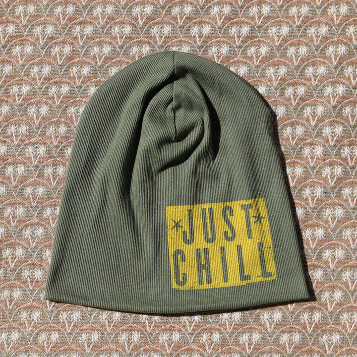 Fashion Beanie - Just Chill - Hue fra No Shirt No Shoes No Problem hos The Prince Webshop