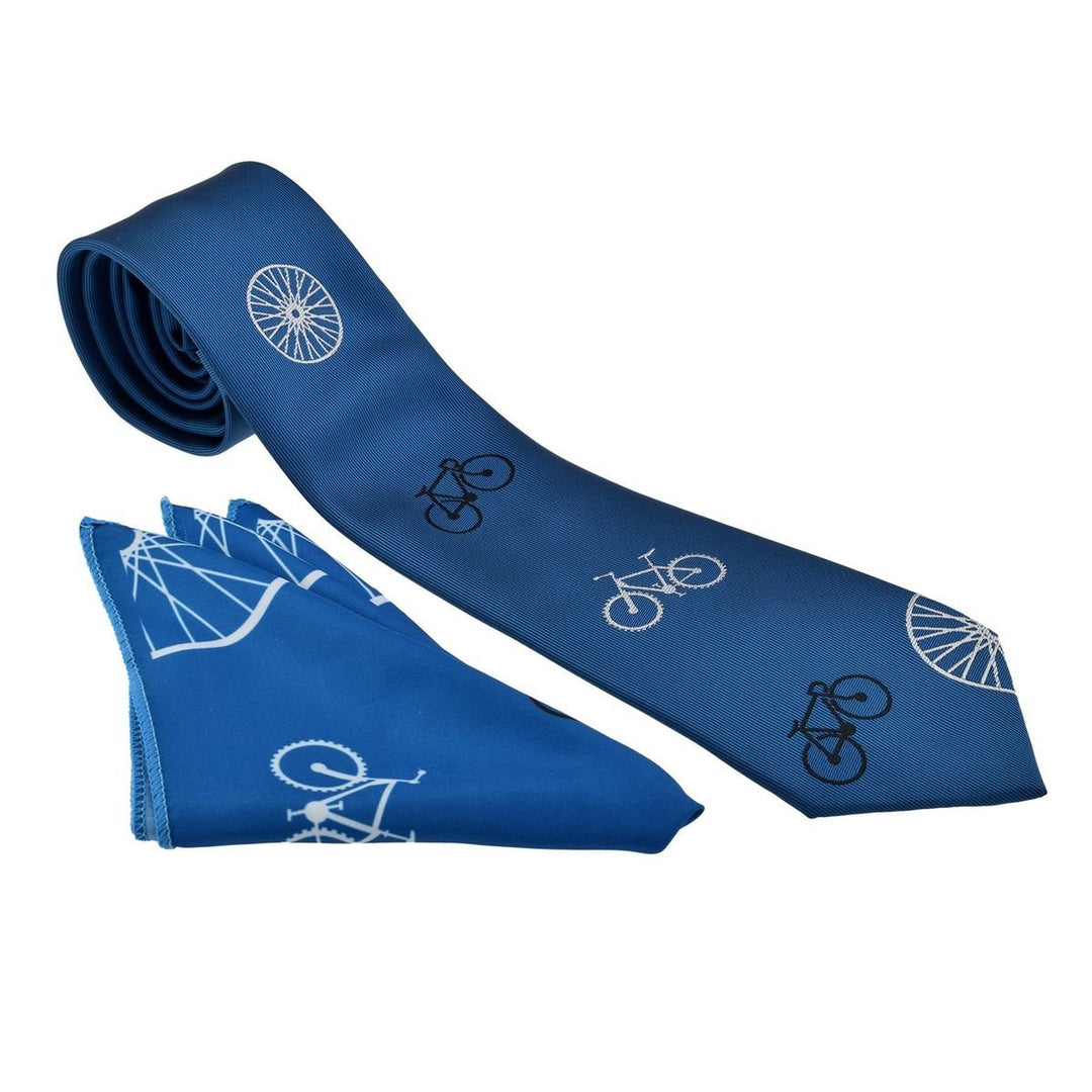 Cykelrytter Sæt - Slips med Hankie og Strømper - Gave Ide fra Sharp Dressed Man hos The Prince Webshop