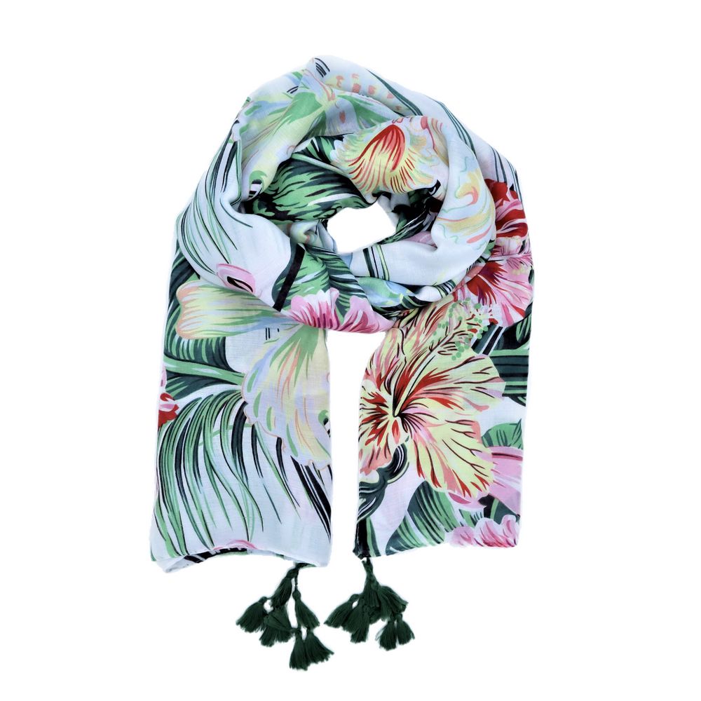 Scarf Designers - Rain Forest Scarf - Halstørklæde fra Scarf Designers Berlin hos The Prince Webshop