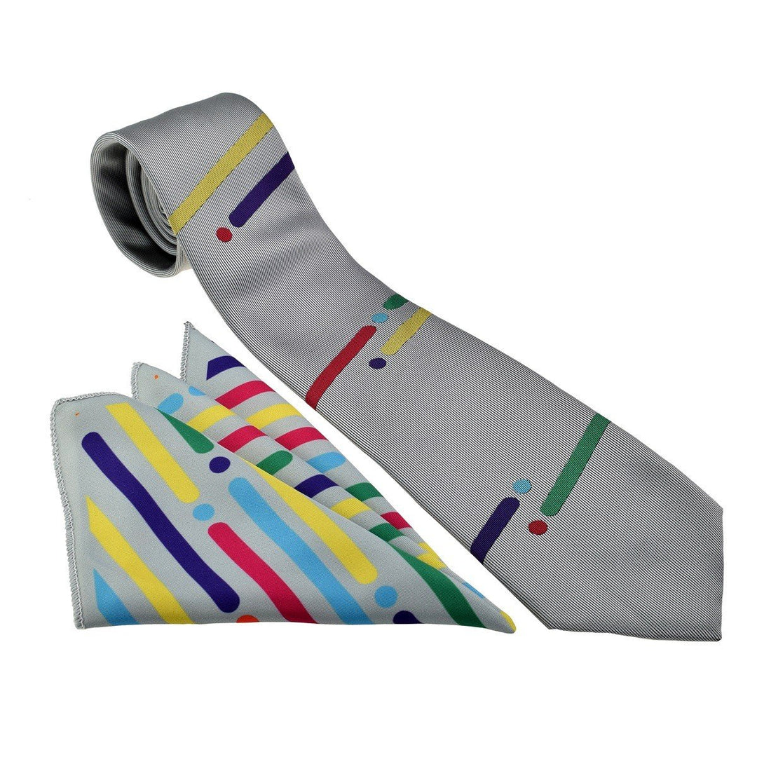 Fonk Sæt - Slips med Hankie og Strømper - Gave Ide fra Sharp Dressed Man hos The Prince Webshop