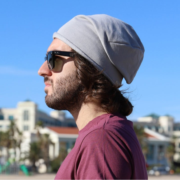 Fashion Beanie - The Combiner Lysegrå - Hue fra No Shirt No Shoes No Problem hos The Prince Webshop