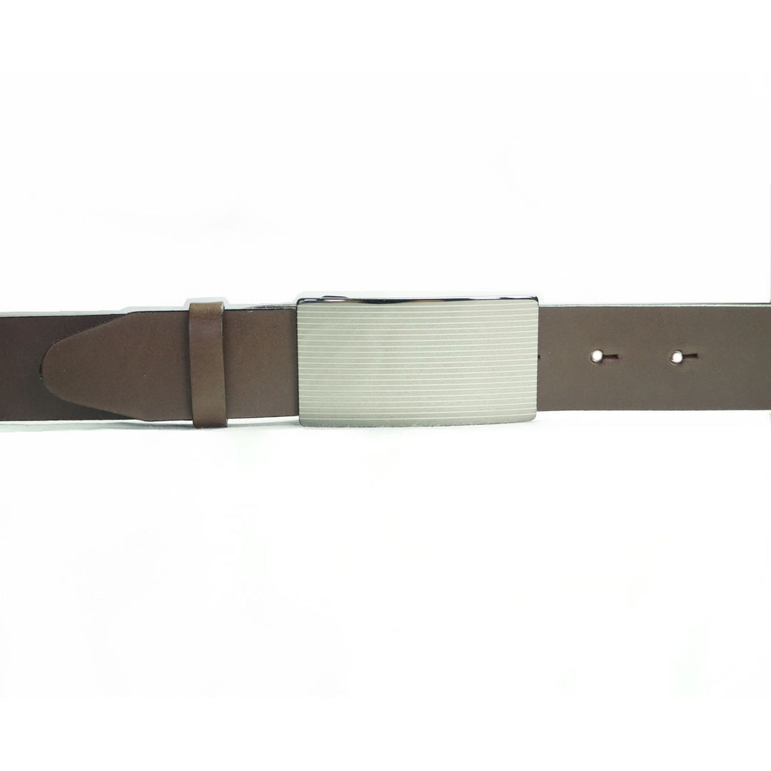 Læder Bælte - Hugo - Coffee - Bælte fra The Leather Belt Co. hos The Prince Webshop