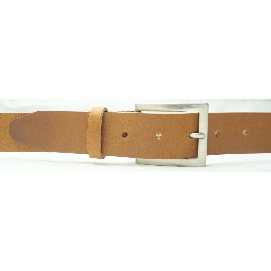 Læder Bælte - John - Cognac - Bælte fra The Leather Belt Co. hos The Prince Webshop