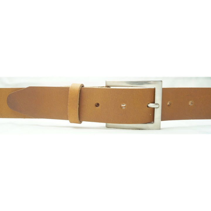 Læder Bælte - John - Cognac - Bælte fra The Leather Belt Co. hos The Prince Webshop