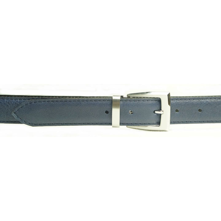 Læder Bælte - Tommy - Mørkeblåt - Bælte fra The Leather Belt Co. hos The Prince Webshop