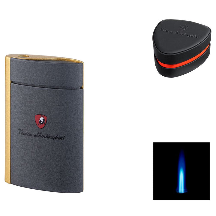 Lamborghini Levanto Jet Antracit Lighter - Lighter fra Conino Lamborghini hos The Prince Webshop