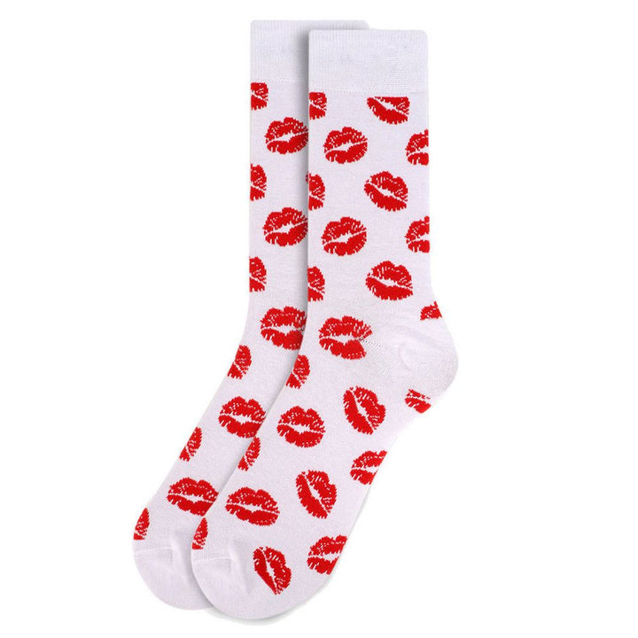 Lips Novelty Socks - Sjove Strømper i 2 Farver - Herre Strømper fra Parquet hos The Prince Webshop