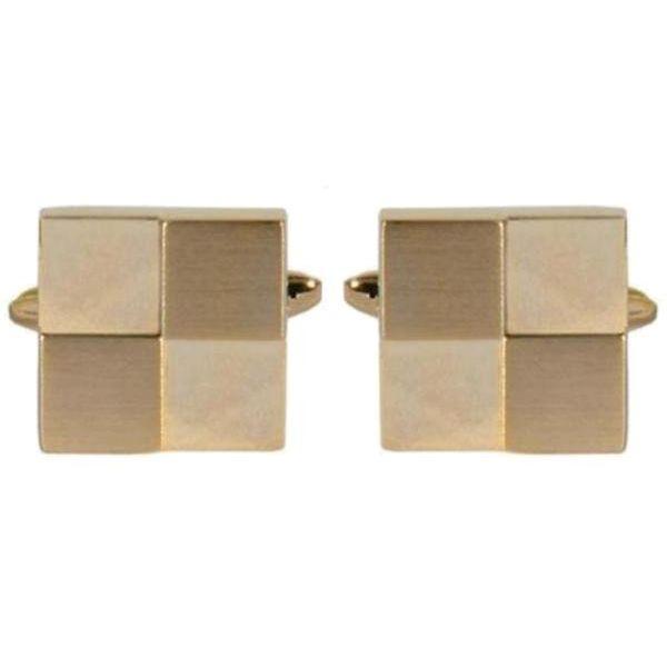 Manchetknapper Four Squares Guld - Manchetknapper fra The Armitage Collection hos The Prince Webshop
