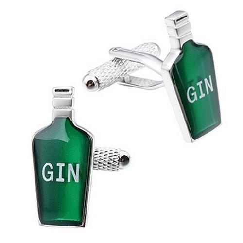 Manchetknapper Gin Flasker - Manchetknapper fra Onyx Art of London hos The Prince Webshop