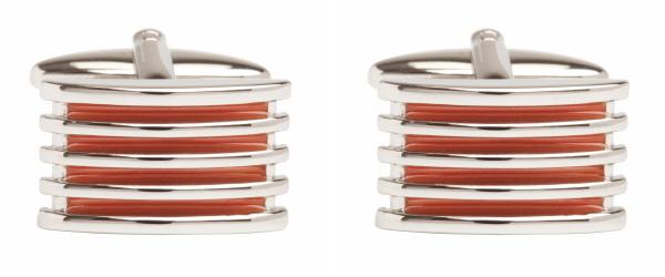 Manchetknapper Grill Orange - Manchetknapper fra The Armitage Collection hos The Prince Webshop