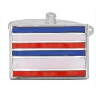 Manchetknapper Striber Six Francais - Manchetknapper fra The Armitage Collection hos The Prince Webshop