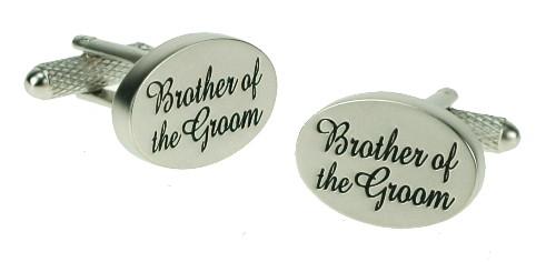 Manchetknapper til Brylluppet - Brother of the Groom - Manchetknapper fra Onyx Art of London hos The Prince Webshop