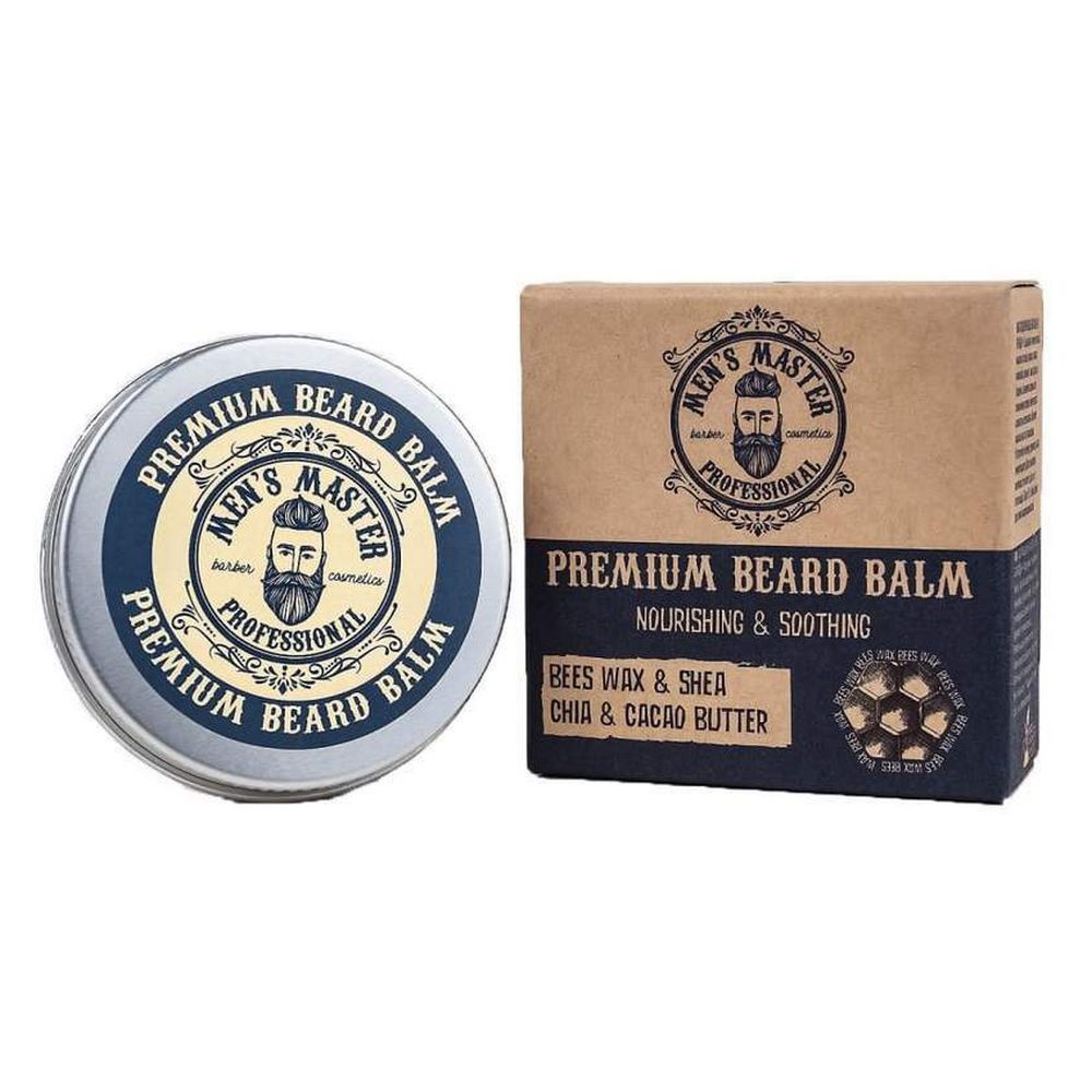 Mens Master Premium Beard Balm 30ml - Shaving Cream fra Men's Master hos The Prince Webshop