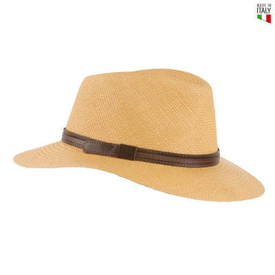 MJM Dude Panama Hat - Biscotto - Hat fra MJM Hats hos The Prince Webshop