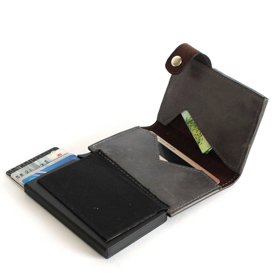 Noonyu slim PULL-POP-UP WALLET  - vælg mellem 4 farver - Tegnebog fra noonyu hos The Prince Webshop