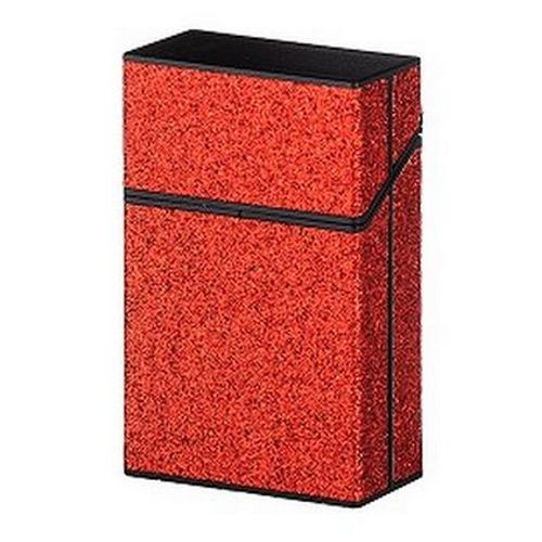 Angelo Push Box Glitter Cigaretetui til 20 King Size - 4 Farver - Cigaret Etui fra Angelo hos The Prince Webshop