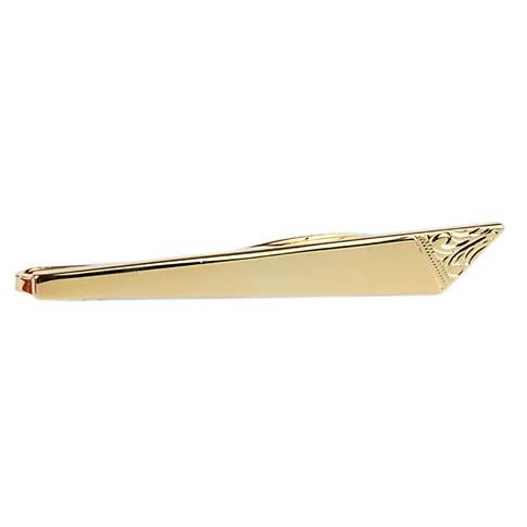 Slipseholder Sværdet Guld Spids Graveret - Slipsenål fra The Armitage Collection hos The Prince Webshop