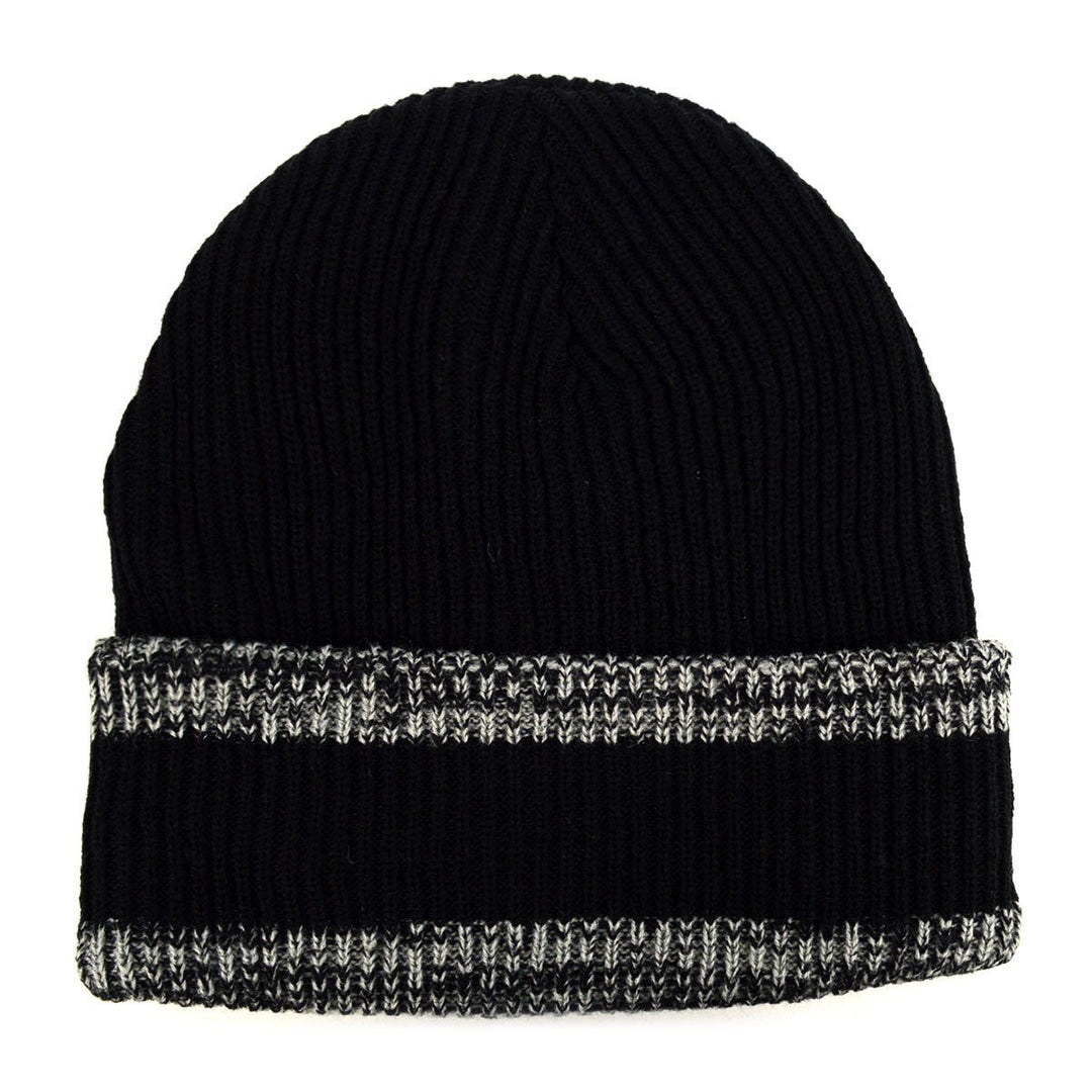 Sort Heavy Duty Vinter Beanie - Hue fra FOEMO hos The Prince Webshop