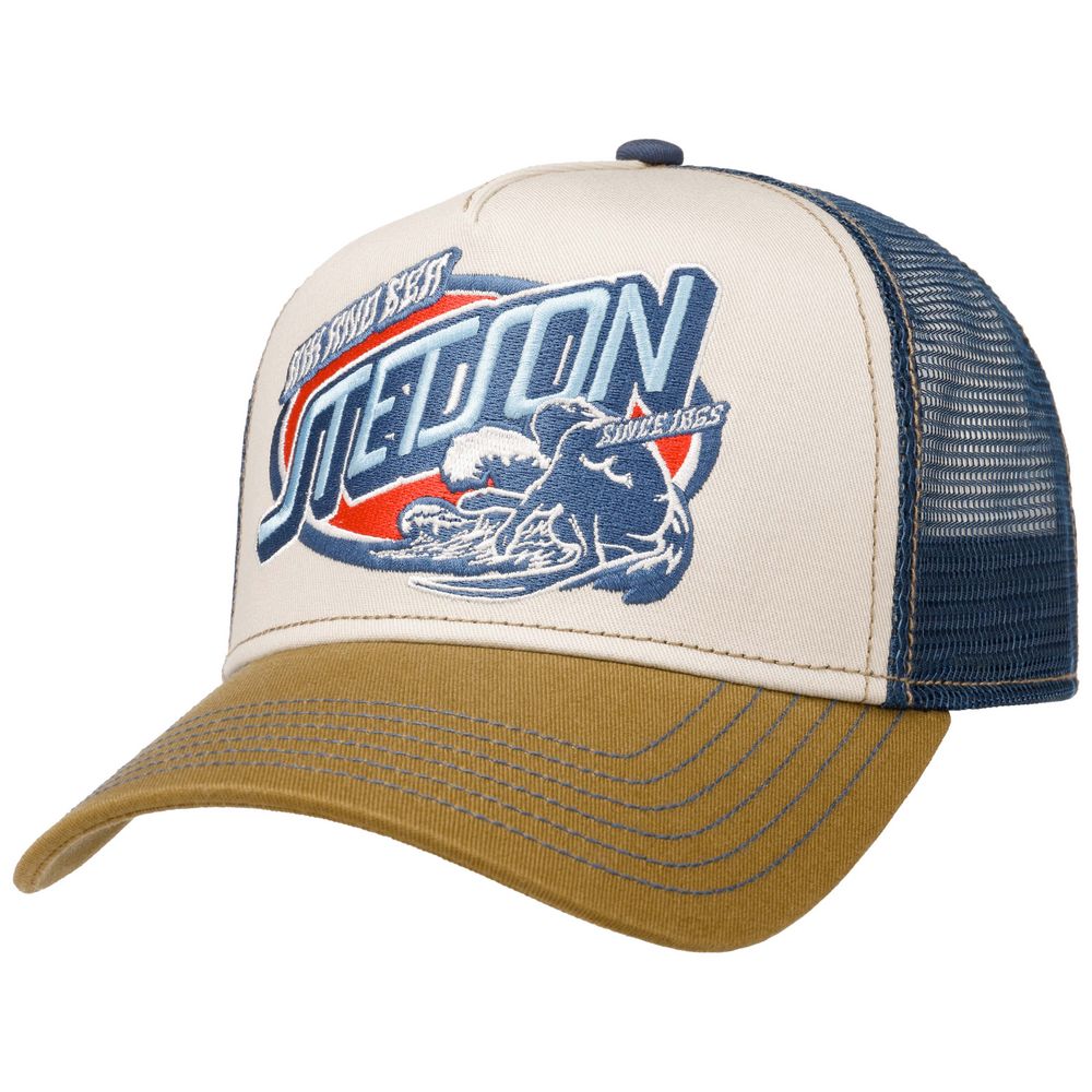 Stetson Trucker Cap Air Land Sea - Surf - Baseball Cap fra Stetson hos The Prince Webshop