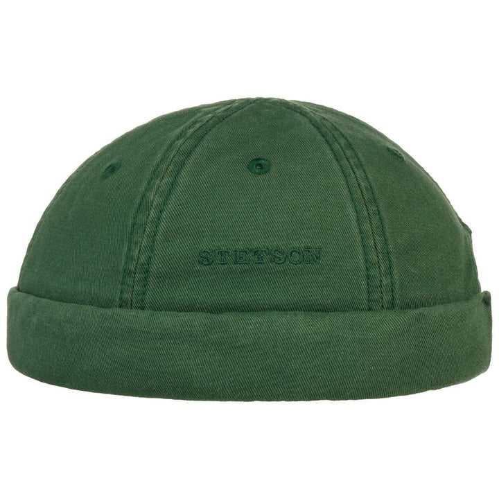 Stetson Docker Cotton - Grøn Bomulds Hue - Hue fra Stetson hos The Prince Webshop