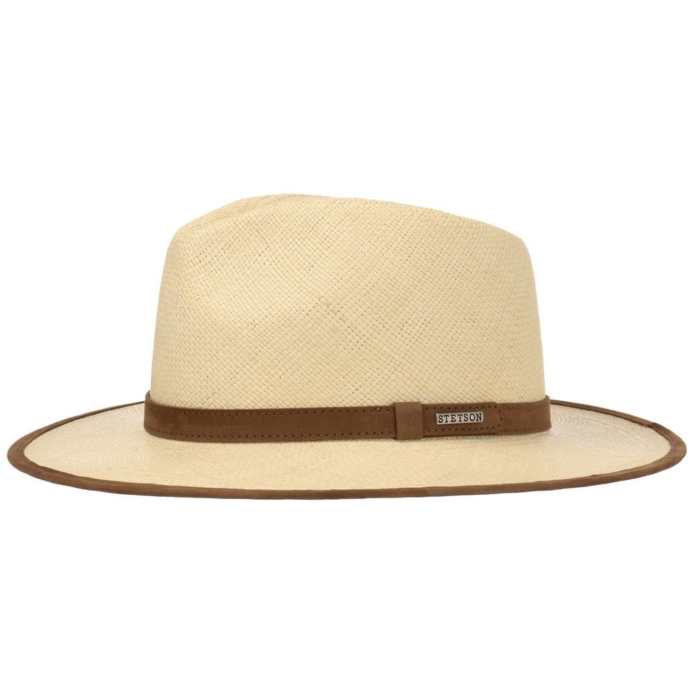 Stetson Traveller Crossover Panama Hat - Natur - Hat fra Stetson hos The Prince Webshop