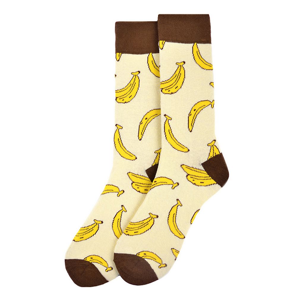 Banana Novelty Socks - Sjove Strømper - Herre Strømper fra Parquet hos The Prince Webshop