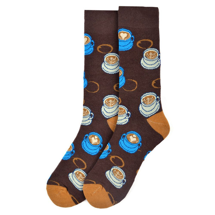 Coffee Novelty Socks - Sjove Strømper - Herre Strømper fra Parquet hos The Prince Webshop