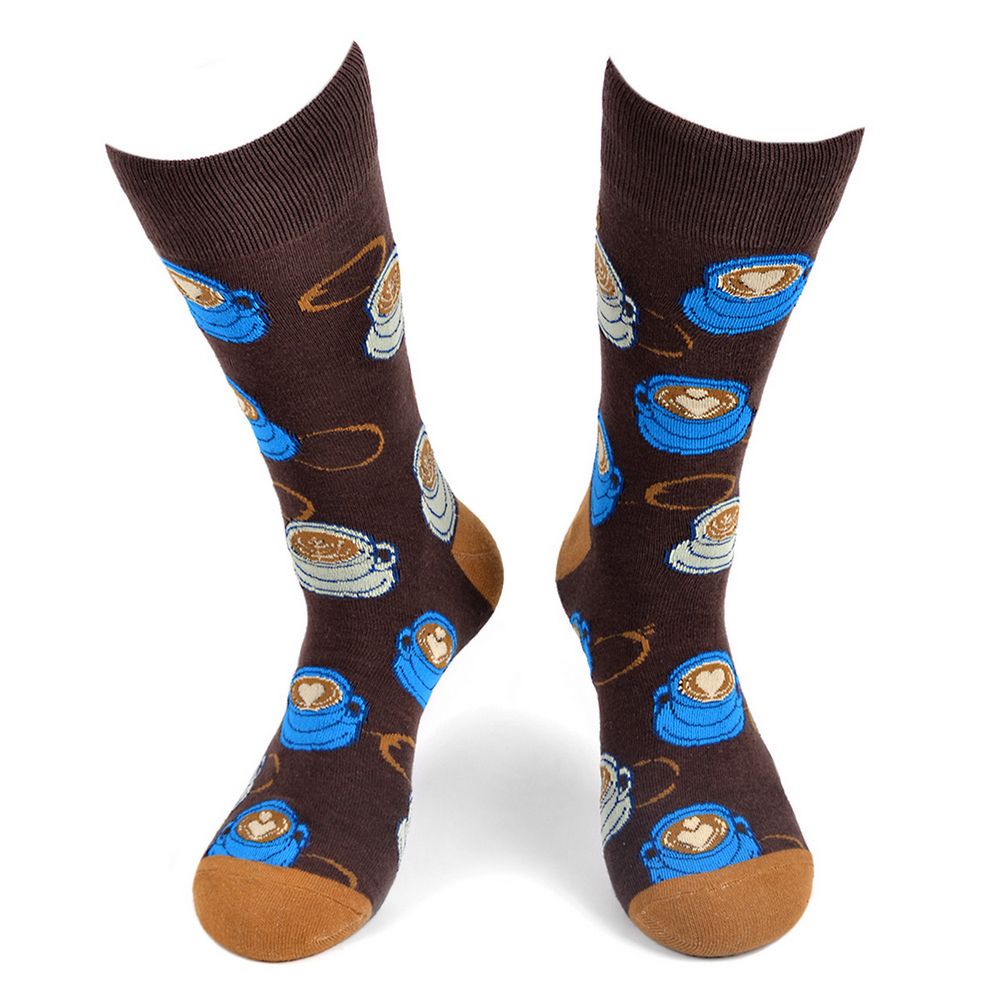 Coffee Novelty Socks - Sjove Strømper - Herre Strømper fra Parquet hos The Prince Webshop