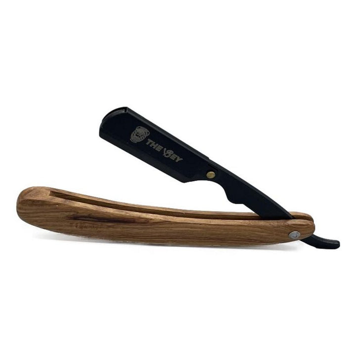 The Bey Straight Razor Black Plated til Barberblade - Razors & Razor Blades fra The Bey hos The Prince Webshop