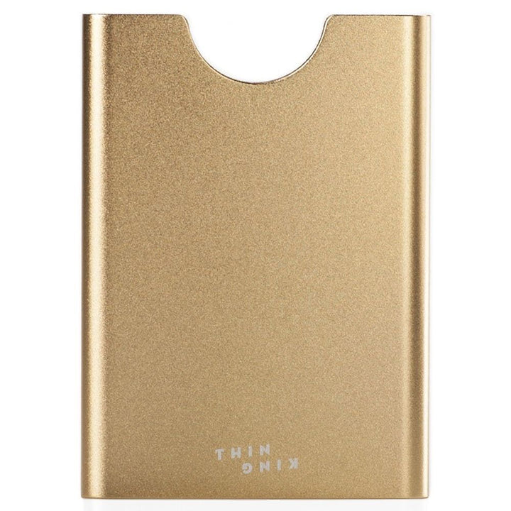 Thin King Credit Card Case - Champagne - Kortholder fra Thin King hos The Prince Webshop