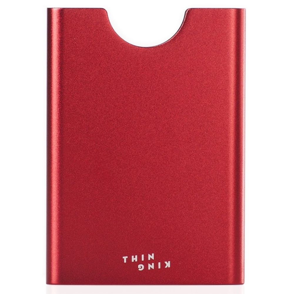 Thin King Credit Card Case - Red - Kortholder fra Thin King hos The Prince Webshop