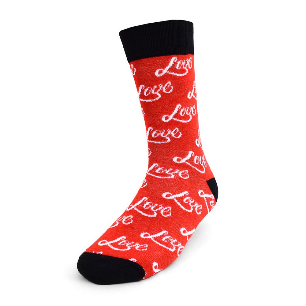 Love Novelty Socks - Sjove Strømper i 2 Farver - Herre Strømper fra Parquet hos The Prince Webshop