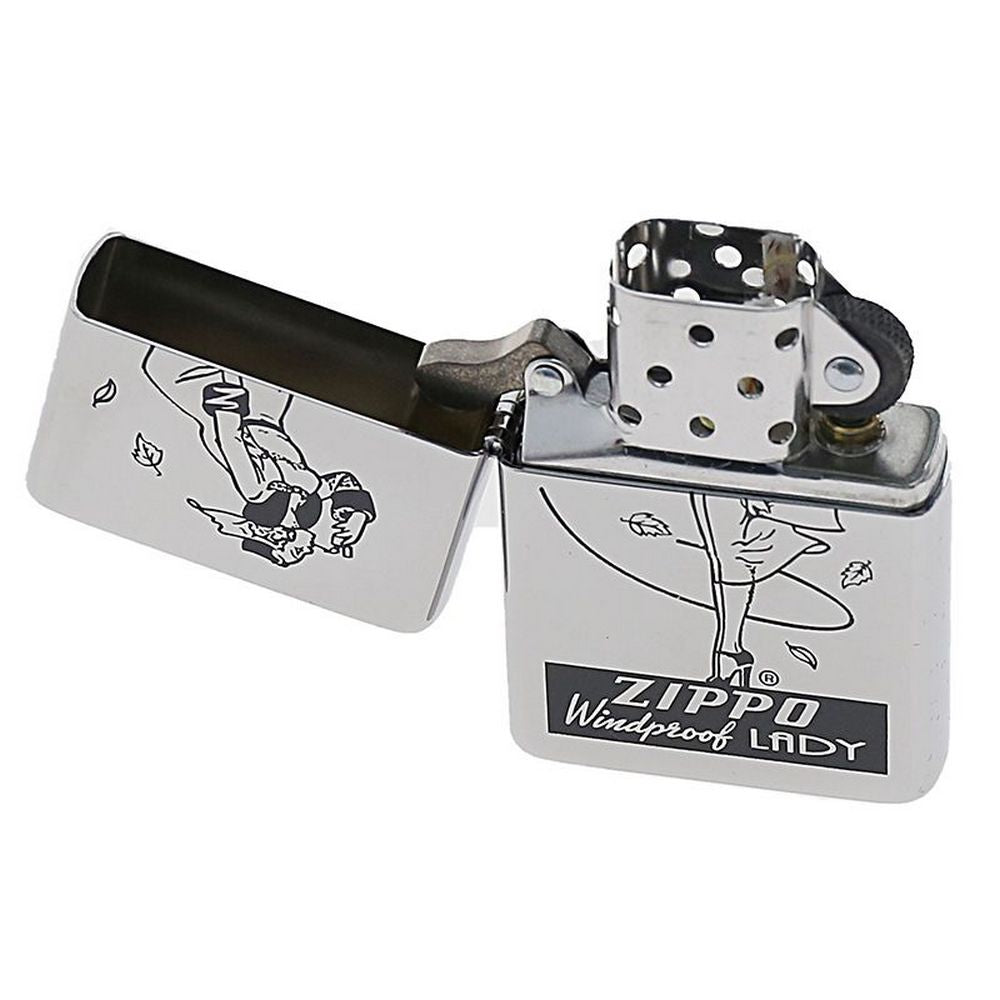 Lady Wind Zippo Lighter i Gaveæske - Zippo Lighter fra Zippo hos The Prince Webshop