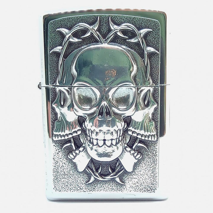 Zippo Lighter Three Skulls - Zippo Lighter fra Zippo hos The Prince Webshop