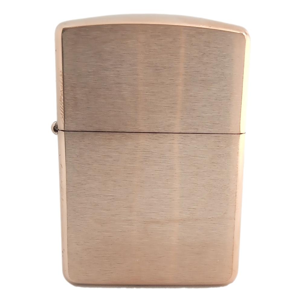 Zippo ARMOR CASE Lighter Brass Brushed - Zippo Lighter fra Zippo hos The Prince Webshop