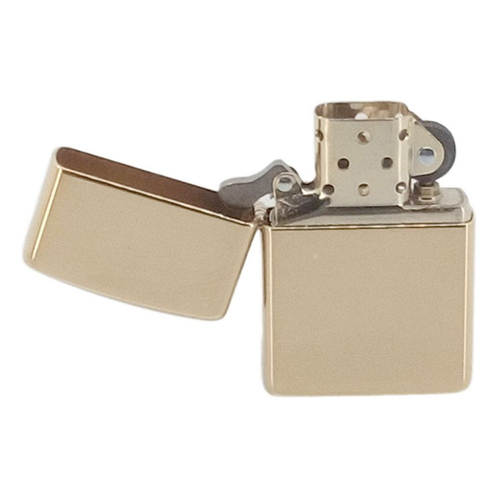 Zippo Lighter Brass Højglans - Zippo Lighter fra Zippo hos The Prince Webshop