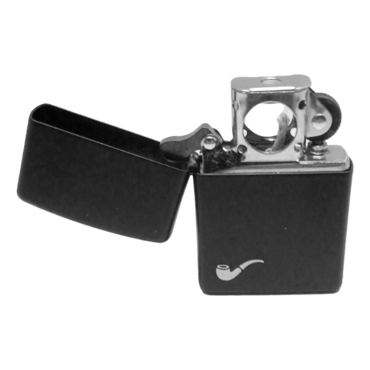 Original Zippo 60001269 Pibe Lighter - Matt Black - Zippo Lighter fra Zippo hos The Prince Webshop