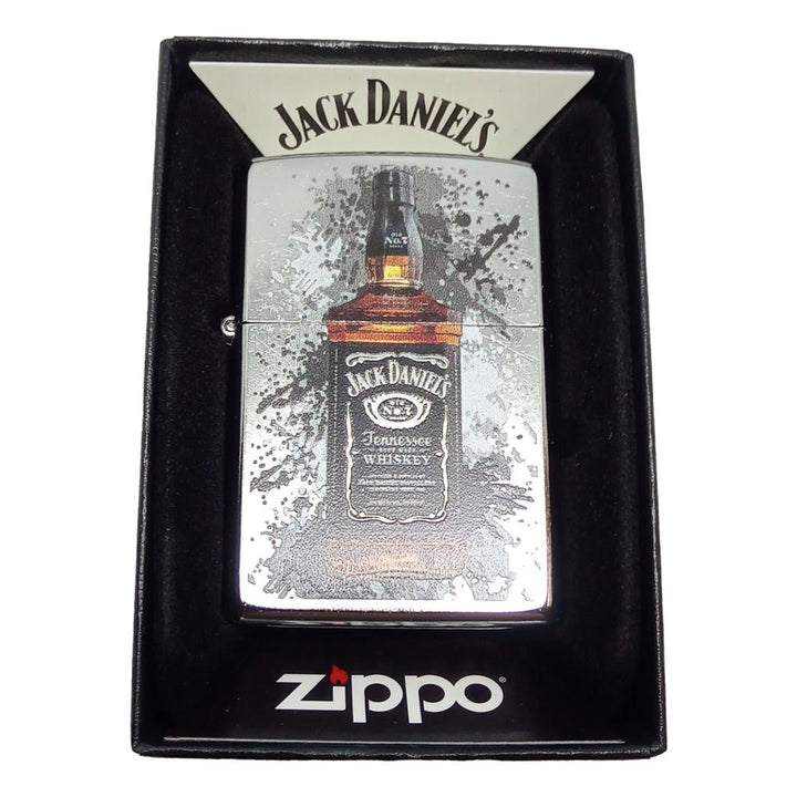 Original Zippo Lighter - Jack Daniels - Zippo Lighter fra Zippo hos The Prince Webshop