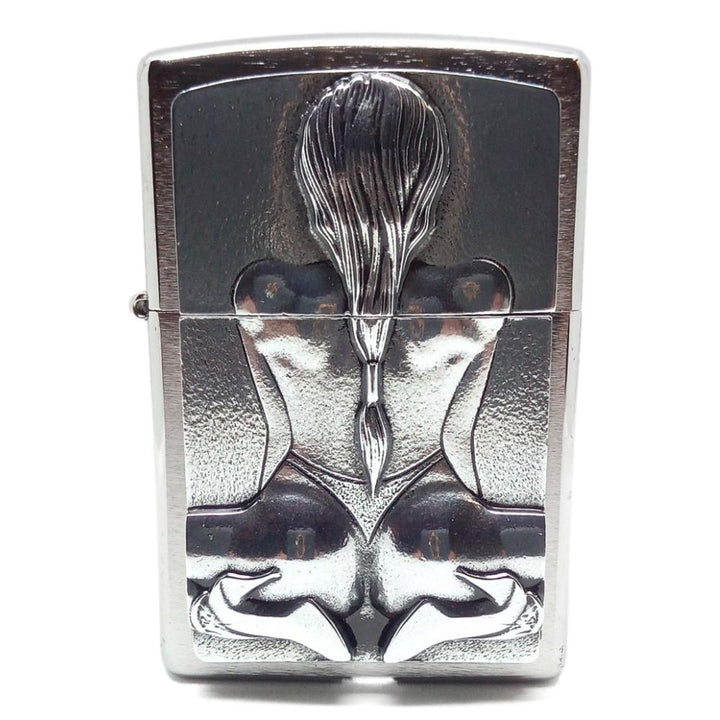 Original Kneeling Girl Zippo Lighter - Zippo Lighter fra Zippo hos The Prince Webshop