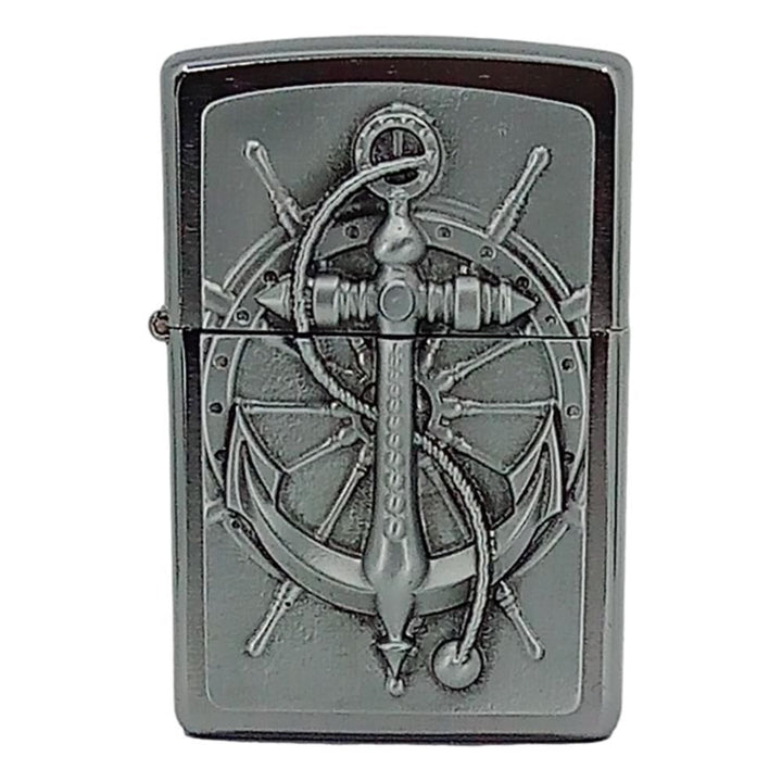 Anker & Ror Nautic Emblem Zippo Lighter - Zippo Lighter fra Zippo hos The Prince Webshop